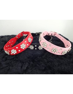 Hundehalsband Strass