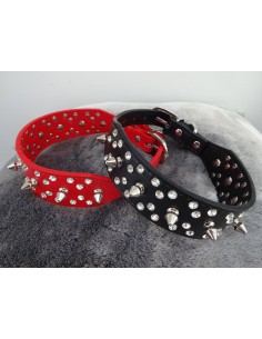 Hundehalsband Nieten