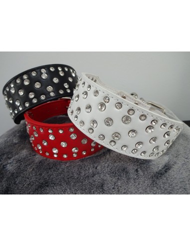 Hundehalsband Strass/Breit