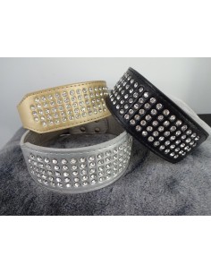 Hundehalsband Luxus Strass
