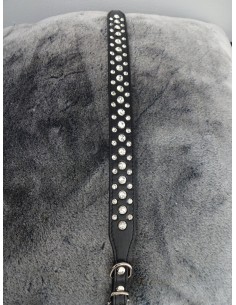 Hundehalsband Nieten/Strass