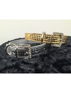 Hundehalsband exklusiv mit Nieten